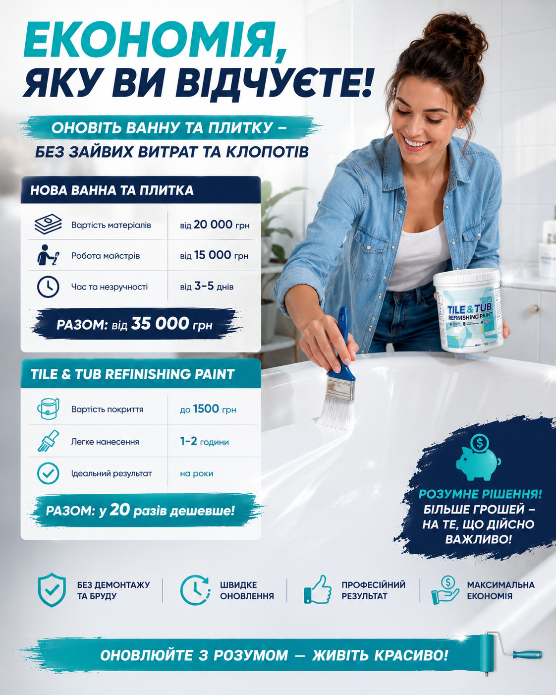 Переваги RustGone